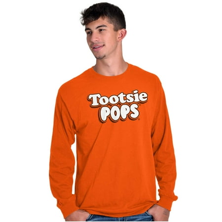 Original Tootsie Pops Lollipops Logo Long Sleeve TShirt Men Women Brisco Brands X