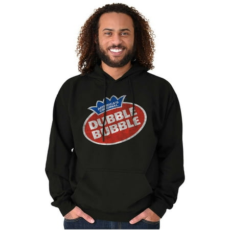 Vintage Dubble Bubble Gum Double Logo Hoodie Sweatshirt Women Men Brisco Brands M