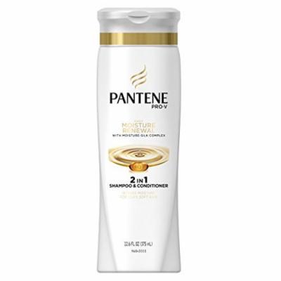 4 Pack Pantene Pro-V 2-in-1 Moisture Renewal Shampoo & Conditioner 12.6 Oz Each