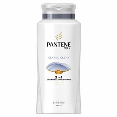 Pantene Pro-V 2-in-1 Classic Clean Shampoo + Conditioner 25.4 Oz