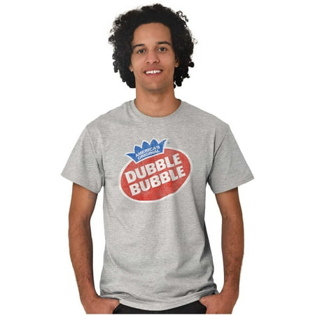 Vintage Dubble Bubble Gum Double Logo Men S Graphic T Shirt Tees Brisco Brands 4X