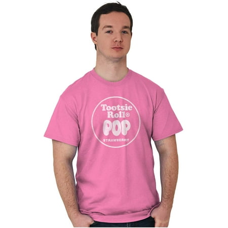 Retro Tootsie Pop Flavors Strawberry Men S Graphic T Shirt Tees Brisco Brands X