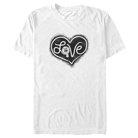 Men S Tootsie Pop Love Lollipop Graphic Tee White Medium