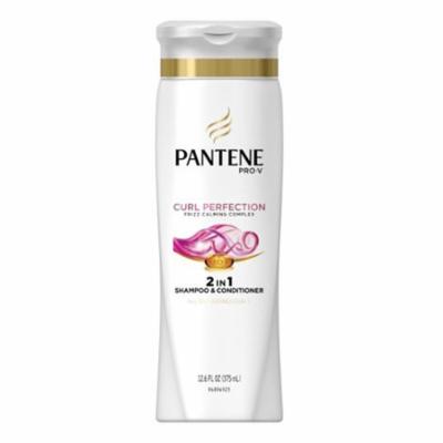 Pantene Pro-V Curly Hair Series 2-in-1 Shampoo and Conditioner, Dry to Moisturized - 12.6 Oz