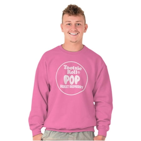 Retro Tootsie Pop Sweet Raspberry Sweatshirt for Men or Women Brisco Brands 4X