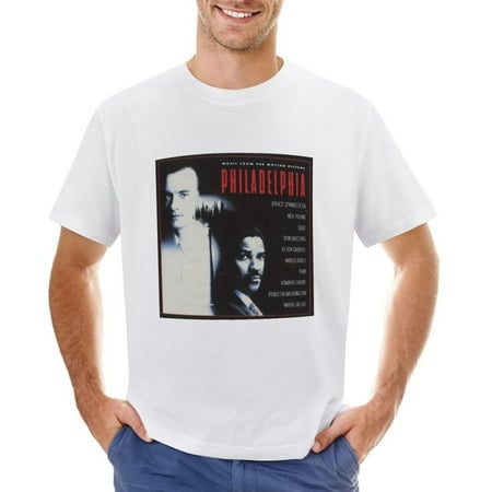 Movie Soundtrack Men’s Graphic T-shirt Vintage Short Sleeve Sport Tee White L