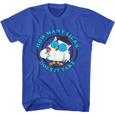 Tootsie Pops Mr Owl How Many Licks Men S T Shirt