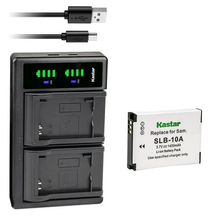 Kastar 1-Pack Battery and LTD2 USB Charger Replacement for WASPcam 9905 Wi-Fi  WASPcam 9906 CAMO  WASPcam 9907 4K Camera  SooCoo S60 S60B Sports Actio
