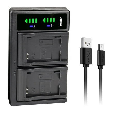 Kastar LTD2 USB Battery Charger Replacement for WASPcam 9905 Wi-Fi  WASPcam 9906 CAMO  WASPcam 9907 4K Camera  SooCoo S60 S60B Sports Action Camera  S