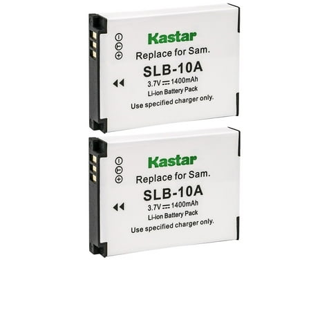 Kastar 2-Pack Battery Replacement for WASPcam 9905 Wi-Fi  WASPcam 9906 CAMO  WASPcam 9907 4K Camera  Benq DLI-301 DLSG10A BLI-341 Battery  Benq G1  Be