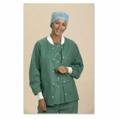 WP000-PT 18220-10 18220-10 Jacket Barrier XP Scrub Grn Extra Protection Lg Disp 12/Pk Molnlycke Healthcare (Regent)