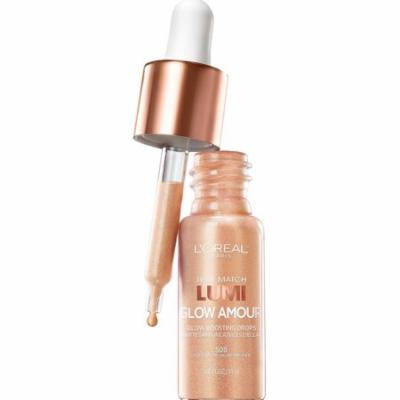 4 Pack - L'Oreal Paris Cosmetics True Match Lumi Glow Amour Boosting Drops, Golden Hour 0.47 Oz
