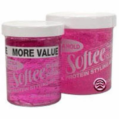 Softee Protein Styling Gel Ultra Hold Pink Size: 5oz