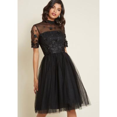 Chi Chi London Admired Stylista Fit and Flare Dress in 16
