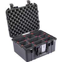 Pelican 1507 Air Case with Padded Dividers, Black
