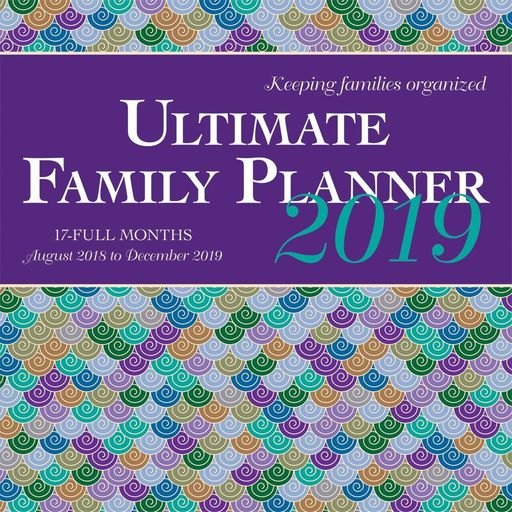2019 Ultimate Family Planner Wall Calendar, by Wyman Publishing