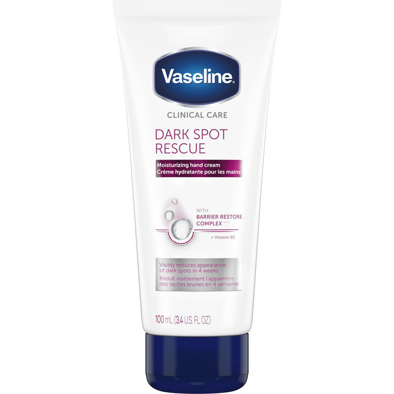Vaseline Clinical Care Dark Spot Rescue Moisturizing Hand Cream, 3.4 Fl Oz (100 Ml)