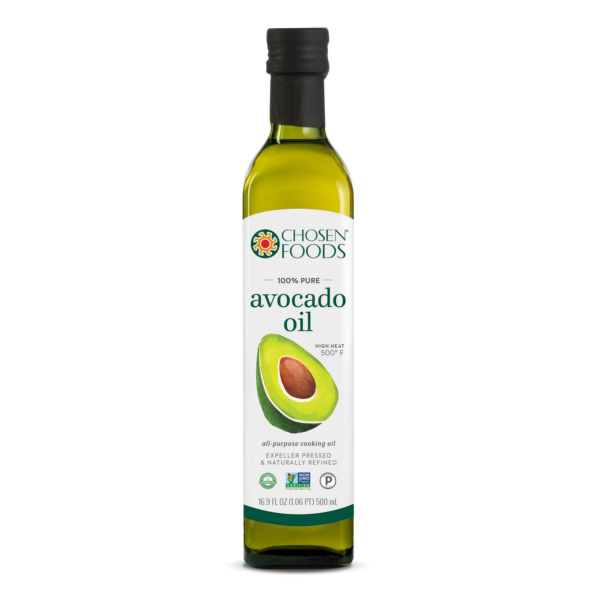 Chosen Foods 100% Pure Avocado Oil - 16.9oz thumbnail