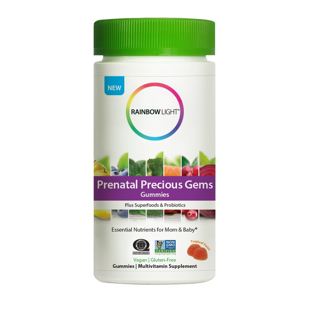 Rainbow Light: Organic Prenatal Precious Gems Gummies, 120 Pc (2635968)