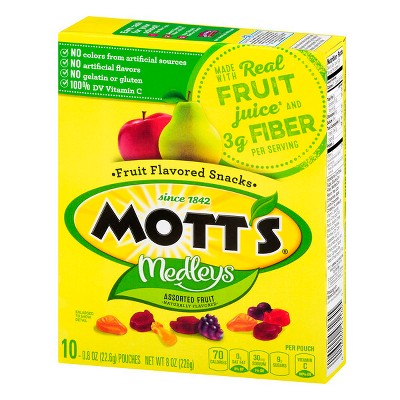 Mott's Medleys Assorted Fruit Snacks - 10ct thumbnail