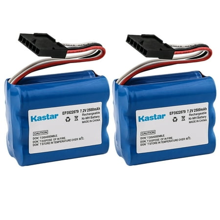 Kastar 2-Pack 7.2V 2500mAh Ni-MH Battery Compatible with Keeler Headlamp 250AFH6YMXZ 65808  Keeler Headlamp 1202-P-6229 291980 EP39-22079