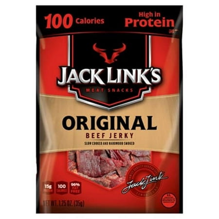 Jack Links 10000008418 0.08 Lbs. Original Beef Jerky  Pack of 10