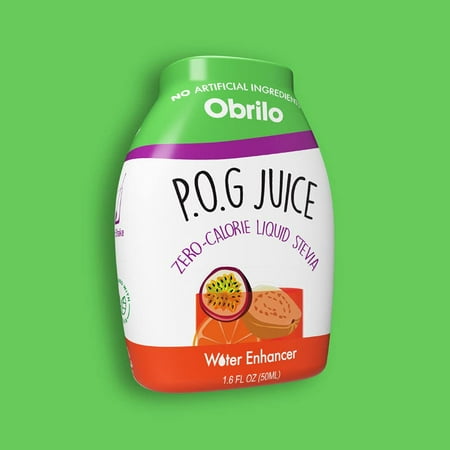 Stevia Water Enhancer P.O.G. Juice 3 Pack - Natural  Zero Sugar  Allergen-Free Refreshment | Stevia Lovers  Choice | Vegan & Keto-Friendly | 1.6 Fl Oz