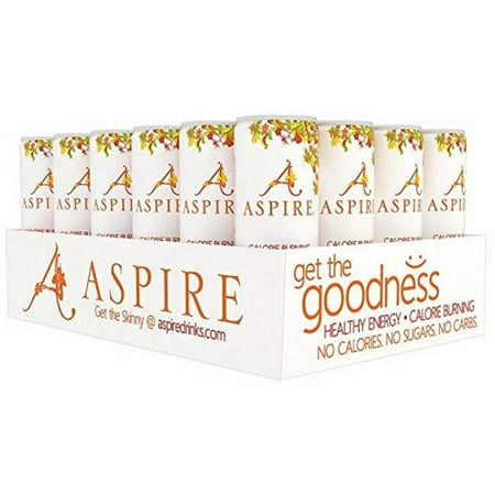 Aspire 12 Fl Oz Single Mango Lemonade Energy Drink  Pack of 12