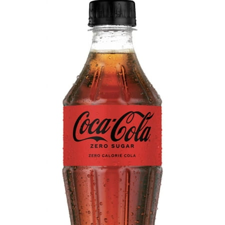 Coca Cola Coke Zero Sugar  Bottles 20 Oz (Pack of 16)