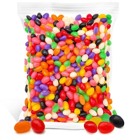 Classic Jelly Beans Candy  Assorted Fruit Flavored Bird Eggs  Bulk Pack 3 Pounds