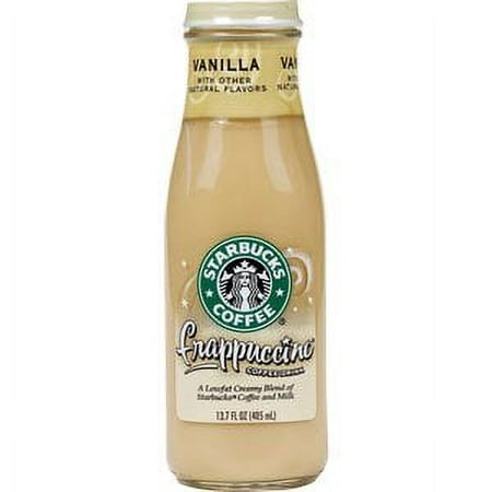Starbucks Coffee Frappuccino Coffee Drink  Vanilla Flavor  13.7 Fl. Oz. (Pack of 12)