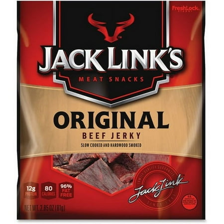 Jack Link S Original Beef Jerky - Original - Carton - 1 / Bag | Bundle of 5 Bags