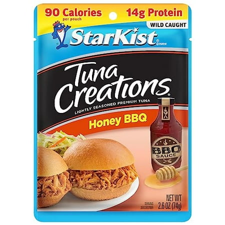 StarKist Tuna Creations Honey BBQ   Single Serve Pouch  2.6 Oz