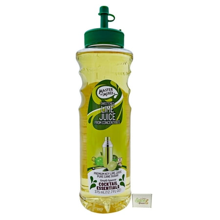 Master of Mixes Cocktail Essentials Sweetened Lime Juice 12.7 Fl Oz.