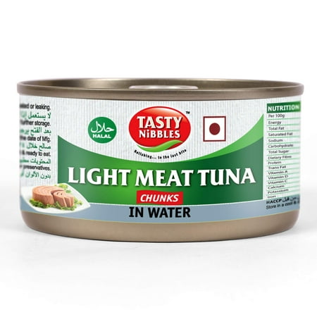 Tasty Nibbles Light Meat Tuna Chunks in Water  185G