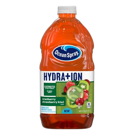 Ocean Spray Hydration Cranberry Strawberry Kiwi Juice Drink  60 Fl Oz Bottle