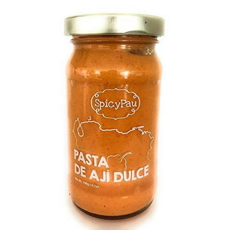 Pasta De Ají Dulce – Natural Sin Azucar Ni Color Artificial  100% Venezuelan / Sweet Chili Paste - Natural Without Sugar or Artificial Color  100% 