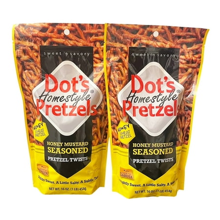 Dot’s Homestyle Pretzels Honey Mustard 16 Oz 2 Pack