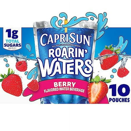 Capri Sun Roarin  Waters Berry Rapids Ready-to-Drink Juice  6 Fl Oz (Pack of 10)