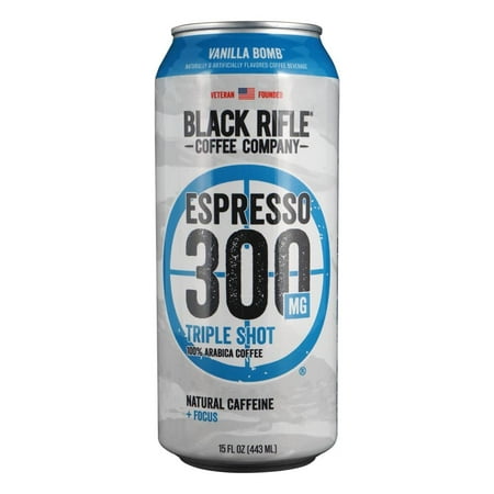 (12 Pack) Black Rifle Coffee RTD Vanilla Bomb, 15 Fl Oz