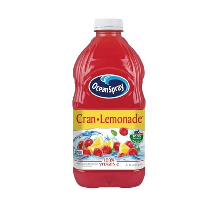 Ocean Spray Juice Drink  Cran-Lemonade  64 Ounce Bottle