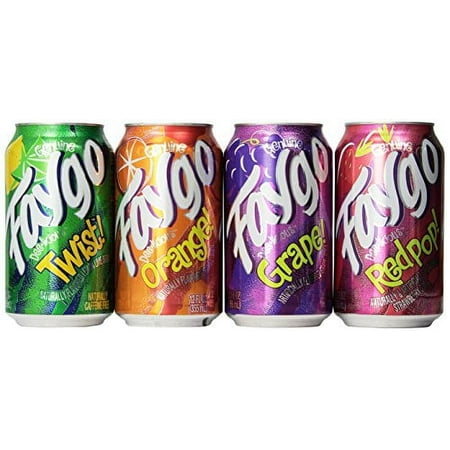 Variety Flavor Soda  6-Redpop  6-  6-Orange  6 Grape; 12-Fl. Oz. Cans  24-Pack