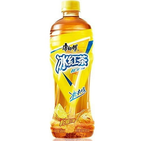 Kang Shi Fu Bottled Drinks 500Ml / 17 Fl Oz (Iced Black Tea  15 Bottles)