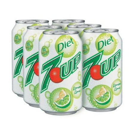 Diet 7-up  12 Fl Oz (Pack of 6)