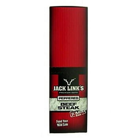 Jack Link S 6023 Beef Jerky Steak Beef Peppered - 2 Ounces