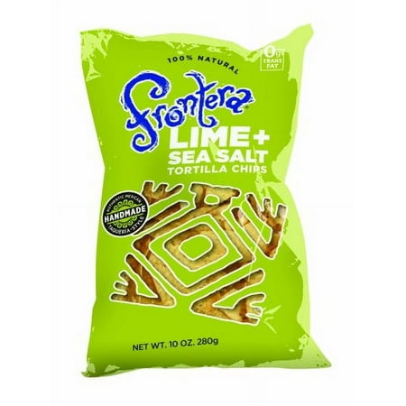 Sea Salt and Lime Tortilla Chips  10-ounce (12 Pack)