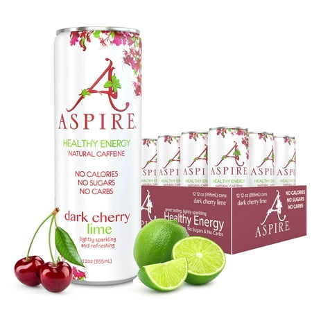 Aspire Healthy Energy Drink with Natural Caffeine - No Calories  Sugar and Carbs | Vitamins B  C  & Biotin | No Preservatives  Gluten Free | Suitable 
