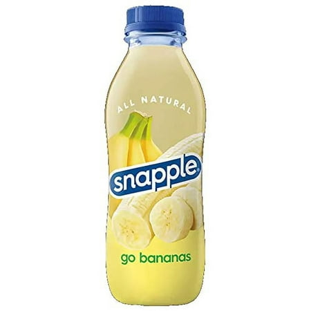 Go Bananas All Natural Gluten Free No Caffeine Sweet Juice Drink- 16 Fl Oz (24 Plastic Bottles)