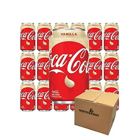 Coca Cola Vanilla Soda  12 Fl Oz  18 Cans