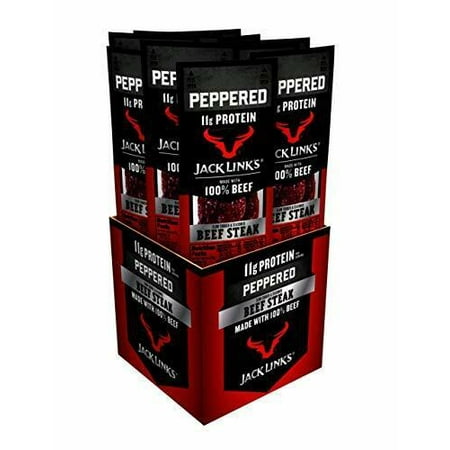 Jack Link S Premium Cuts Beef Steak  Peppered  1-Ounce (Pack of 12)